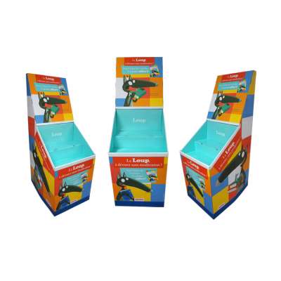 Retail Promotion POS Custom Cardboard Toy Display Stand Carton Display Shelf